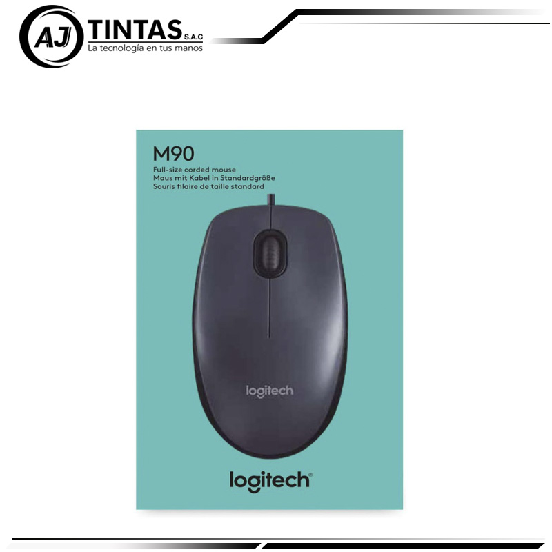 mouse MOUSE OPTICO LOGITECH M90 USB CABLE - Imagen 1