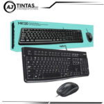 KIT LOGITECH MK120 TECLADO Y MOUSE USB CABLEADO
