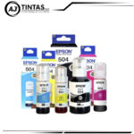 PACK DE TINTAS EPSON 504 ECOTANK ORIGINAL (T504120)