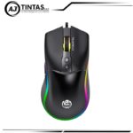 MOUSE GAMER CYBERMAX GAMING DESTROYER 7200 DPI CON ILUMINACIÓN RGB