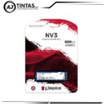 DISCO SÓLIDO KINGSTON NV3 500GB SSD NVME PCIE 4.0 M.2 2280 - 5000MB/S
