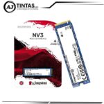 DISCO SÓLIDO KINGSTON NV3 4TB SSD NVME PCIE 4.0 M.2 2280 - 6000MB/S