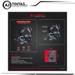 AUDÍFONO CYBERTEL CYBERMAX GAMING COMMANDER (CYB HG508) - Imagen 2